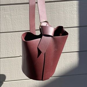 Bucket bag.